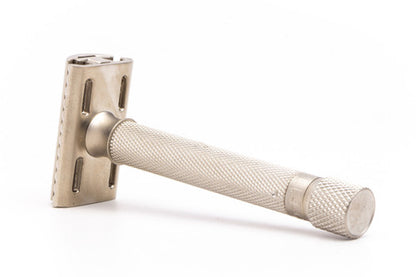 Variant Adjustable Parker Satin Chrome Double Edge Safety Razor | Pre-Owned