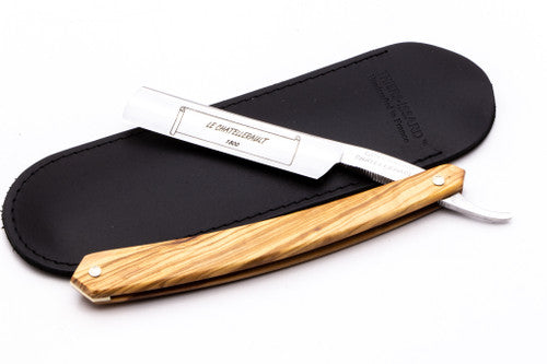 5/8" Thiers-Issard Le Chatellerault Straight Razor | Olivewood
