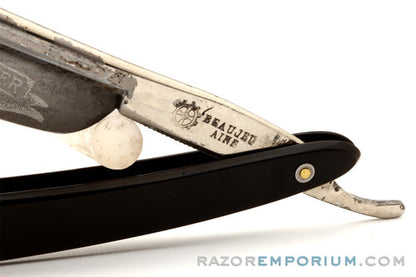 5/8" Beaujeu Aine Frameback Straight Razor | Made in France