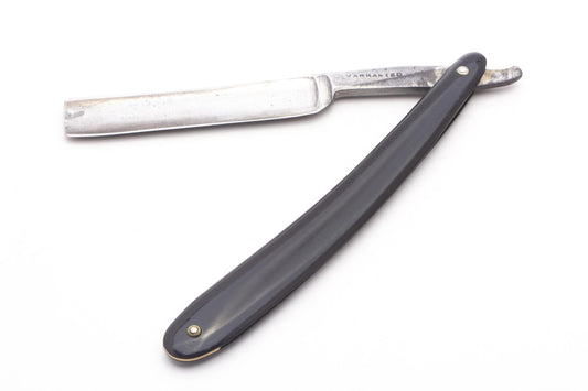 4/8" Vintage Restored Straight Razor With Original Scales