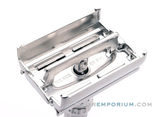 1966 L2 Gillette Slim Adjustable Safety Razor | Rhodium Revamp