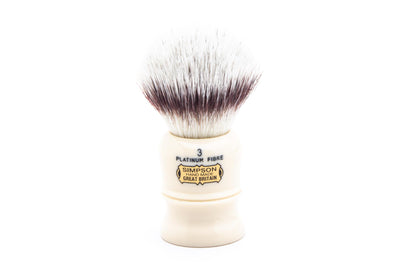 Simpsons | The Duke 3 Platinum Fibre Synthetic Shave Brush