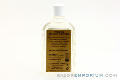 Myrsol Don Carlos 1972 Aftershave Splash