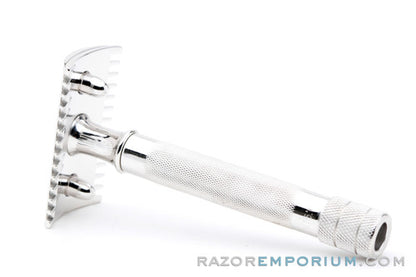 1909 Gillette Single Ring DE Safety Razor | Rhodium Revamp