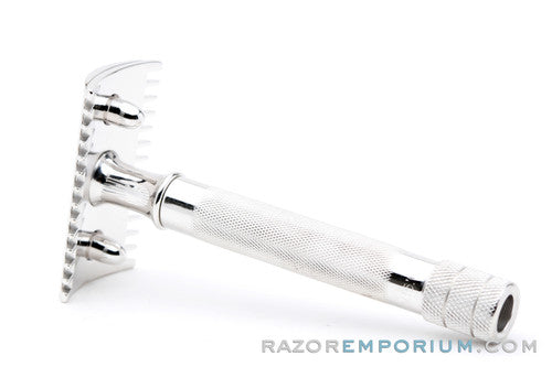 1912 Gillette Single Ring DE Safety Razor | Rhodium Revamp