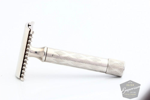Gillette 1930 New Improved Deluxe Standard/Criterion DE Safety Razor Nickel Revamp