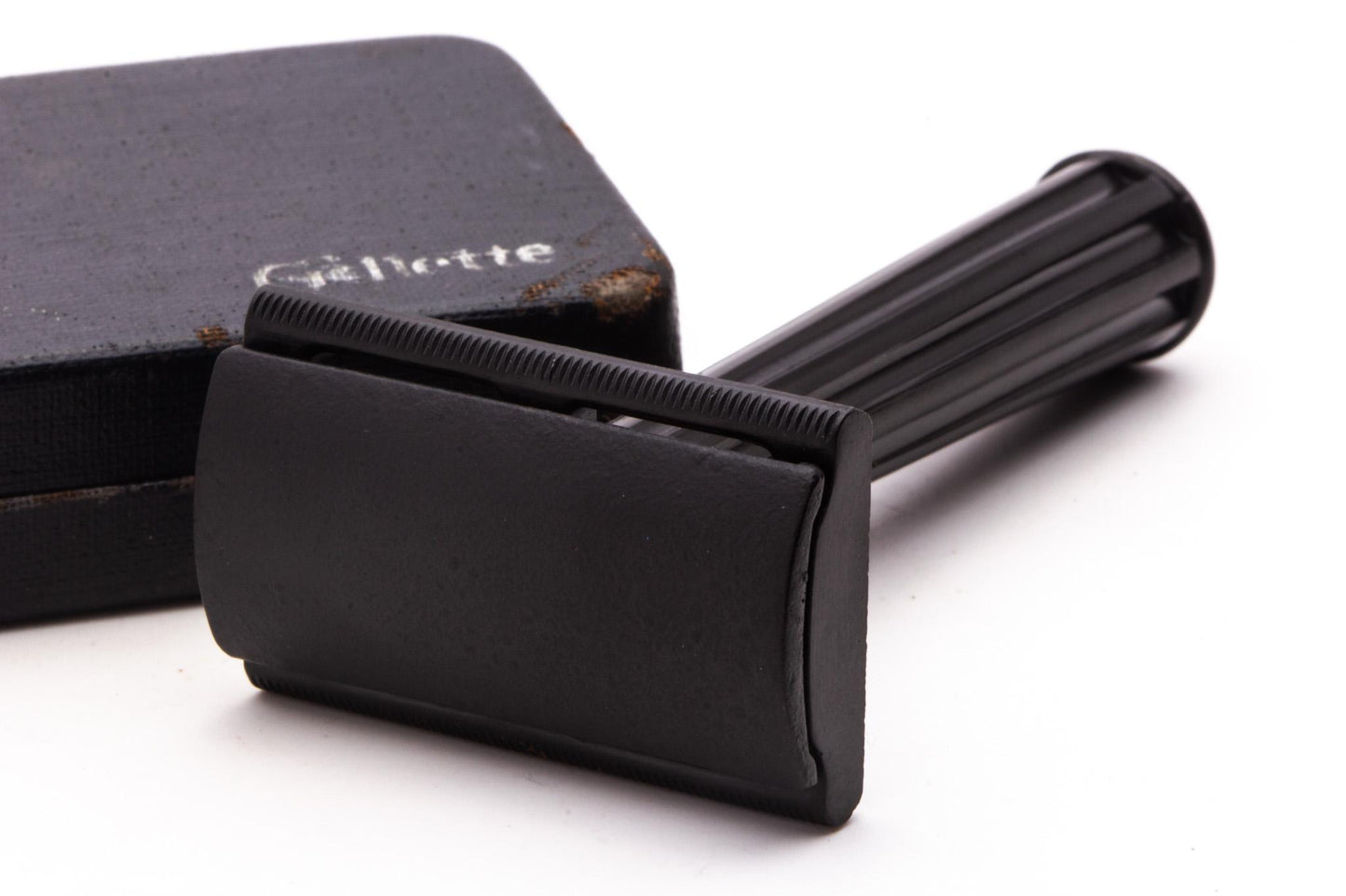 1940's Gillette WWII Tech Plastic Bakelite Safety Razor | Original Condition