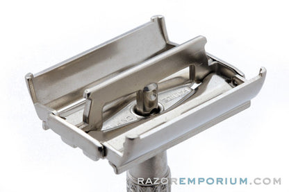 1955 Gillette Flair Tip Super Speed Safety Razor A1 Factory Nickel Revamp