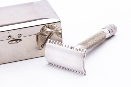 1920 Gillette Single Ring Double Edge Safety Razor Set Original