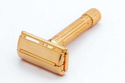 1940's Gillette Aristocrat DE Safety Razor | 24K Gold Revamp
