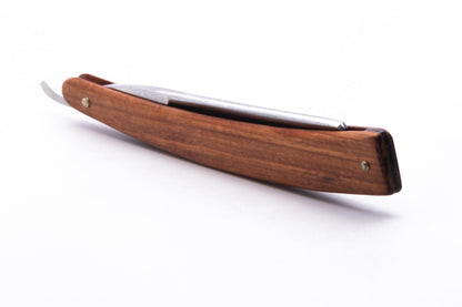 5/8" Ertan Süer Rasoir Sabre Campiono Carbon Straight Razor | Rose Wood Scales