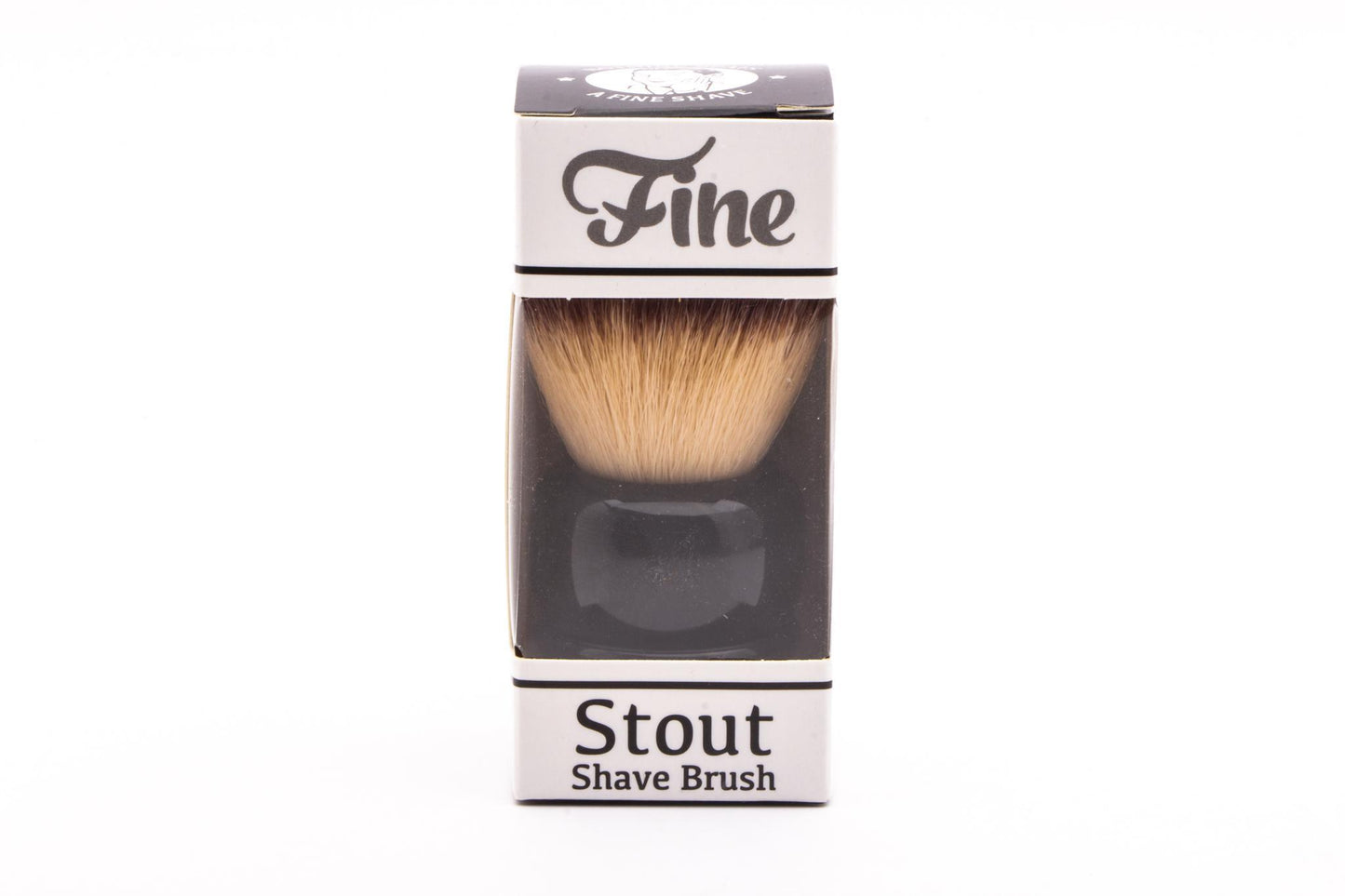 Fine Accoutrements | Stout Angel Hair Black Shave Brush