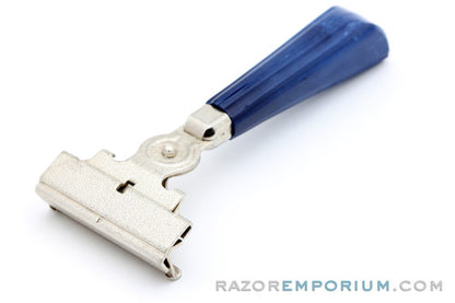 1950s Schick Injector Blue Safety Razor Set