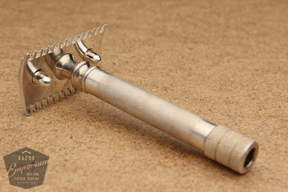 Gillette 1904 Double Ring Old Type * Silver REVAMPED