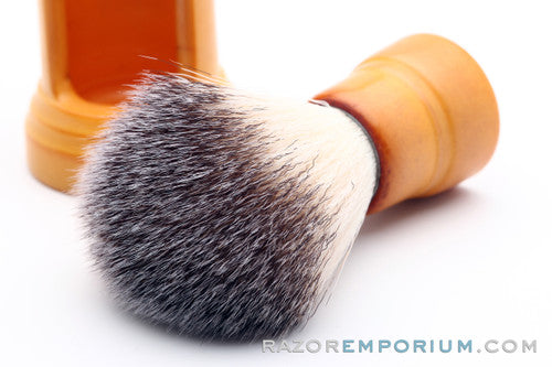 Ever Ready 200 TC Vintage Shave Brush Restored - Synthetic with Stand