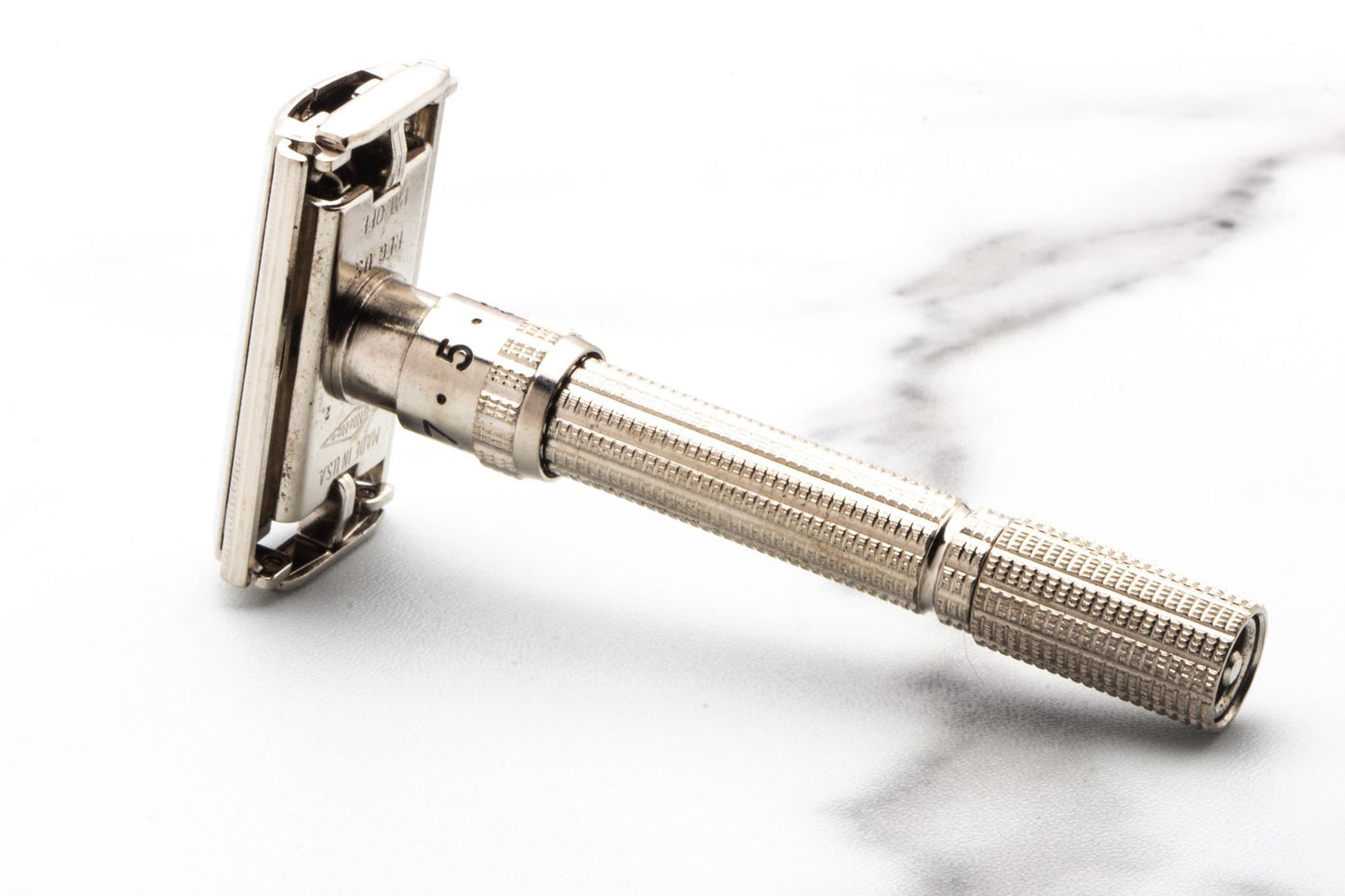 1962 H2 Gillette Slim Adjustable Double Edge Safety Razor | Original Condition