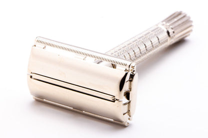 1966 L2 Flair Tip Super Speed DEouble Edge Safety Razor | Nickel Revamp