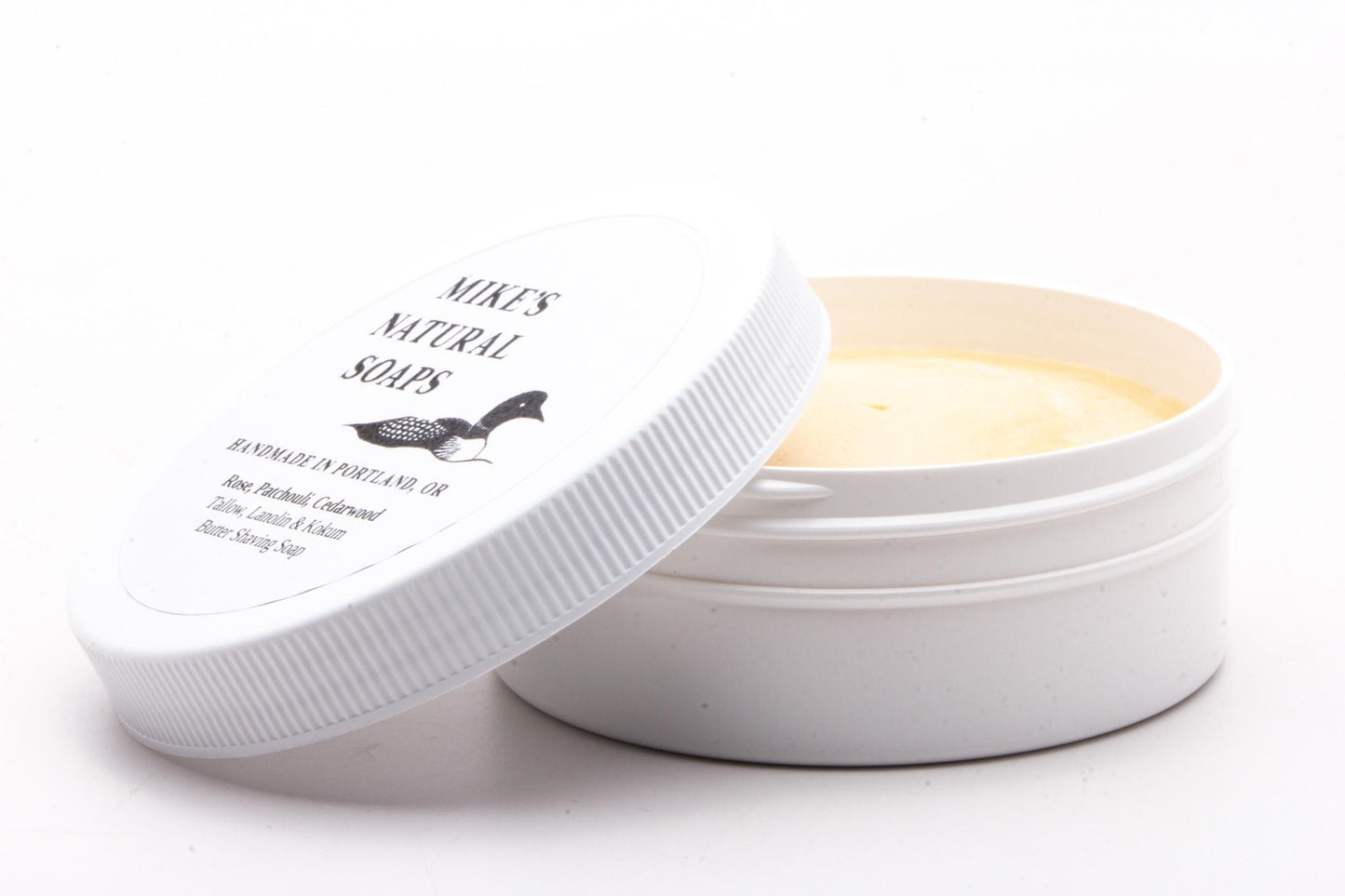 Mike's Natural Soap | Rose, Cedarwood, Patchouli Shaving Soap