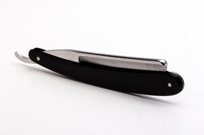 7/8" Filarmonica "Doble Temple" #14 Black Straight Razor w/ Coffin | Spain