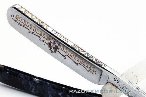 5/8" Fhoso #66 Complete 7 Day Hollow Grind Straight Razor Set | Solingen Wald Germany