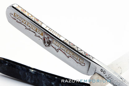 5/8" Fhoso #66 Complete 7 Day Hollow Grind Straight Razor Set | Solingen Wald Germany
