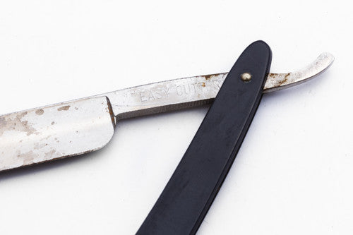 5/8" Easy Cutter Round Point Straight Razor