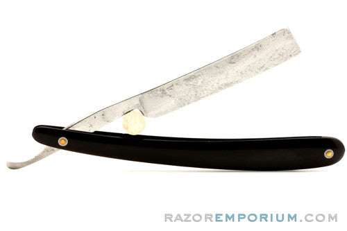 9/16'' Erik Anton Berg Straight Razor w/ Original Scales | Eskilstuna, Sweden