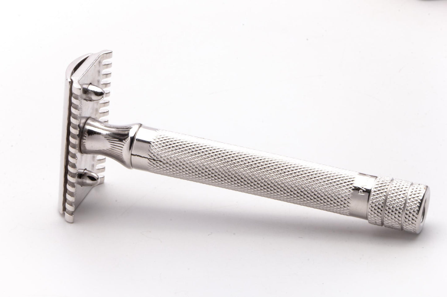 1923 Gillette Big Fellow Double Edge Safety Razor Set | Rhodium Revamp