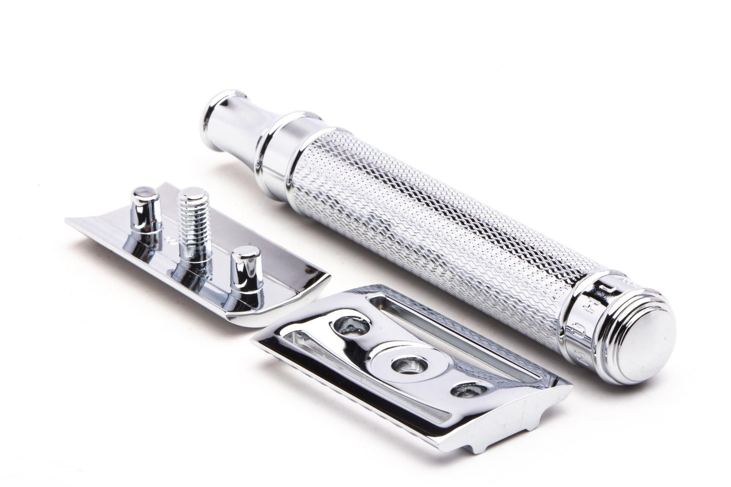 MÜHLE | R89 Grande Chrome Closed Comb Safety Razor | Pre-Owned