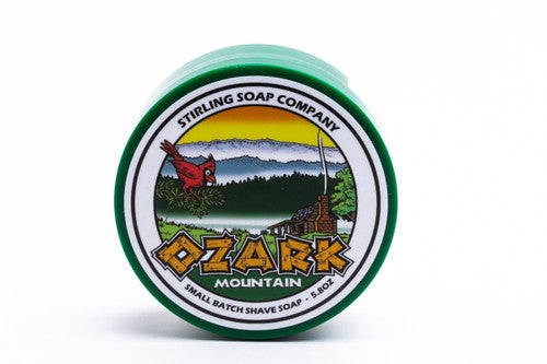 Stirling Soap Co - Ozark Mountain  Shave Soap