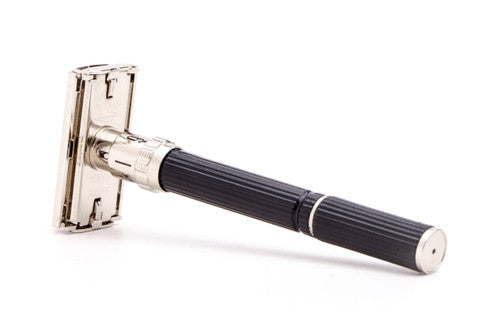1969 O1 Gillette Super Adjustable 109 Double Edge Safety Razor | Factory Nickel Revamp