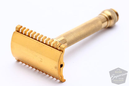 Gillette 1930s Long Comb NEW Double Edge Set | Floral Case