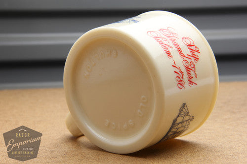 1970's Old Spice Shaving Porcelain Mug - Ship Grand Turk Salem