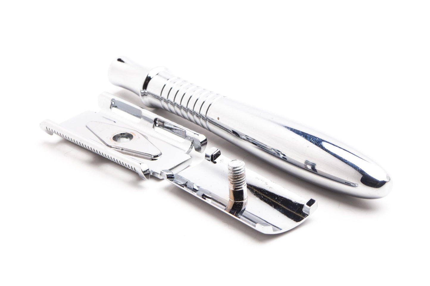 Three Piece Chrome Double Edge Safety Razor | Used