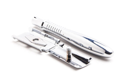 Three Piece Chrome Double Edge Safety Razor | Used