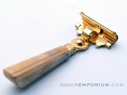 1950's Eversharp Schick Hydro-Magic Injector Safety Razor w/ Case & Injector