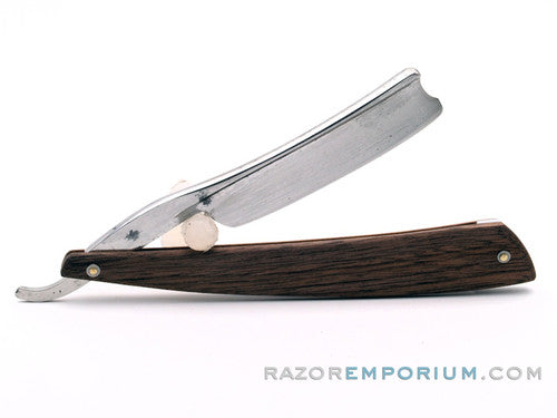 5/8" Vintage Frameback Straight Razor w/ Cocobello Wood  | Paris