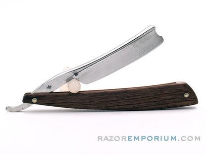 5/8" Vintage Frameback Straight Razor w/ Cocobello Wood  | Paris