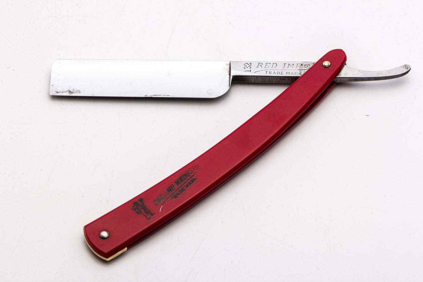 5/8" #132 Red Imp Case Vintage Restored Straight Razor