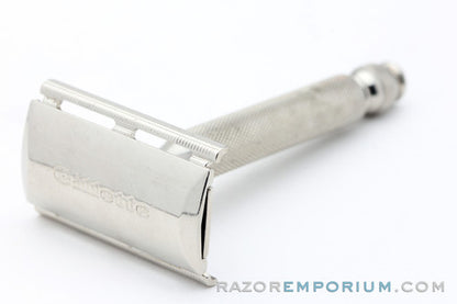 1966 Gillette Ball End Tech L2 DE Razor