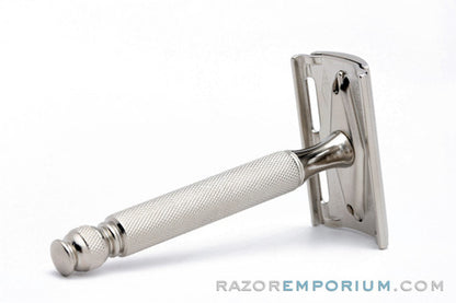 1952 Gillette Ball End Tech Safety Razor Canada | Factory Nickel