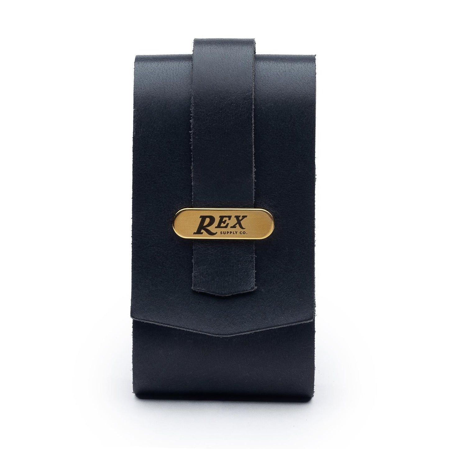 Rex Supply Co. | Navy & Gold Double Edge Safety Razor Case
