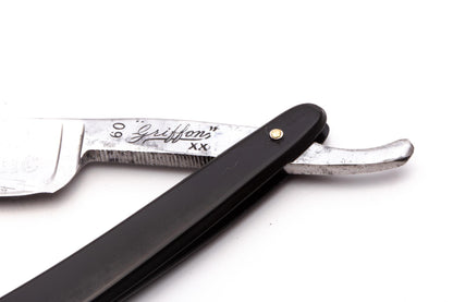 5/8" Vintage Restored Griffon XX 60 "Carbo Magnetic" Straight Razor