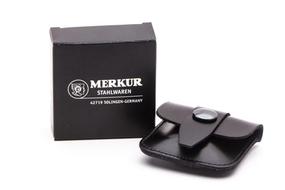 Merkur Travel DE Safety Razor w/ Travel Case | Closed Comb