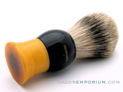 Ever-Ready 100S Vintage  Badger Shave Brush | Set in Rubber