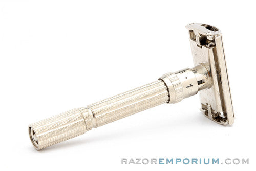 1965 Gillette Slim Adjustable TTO Safety Razor with Case K1