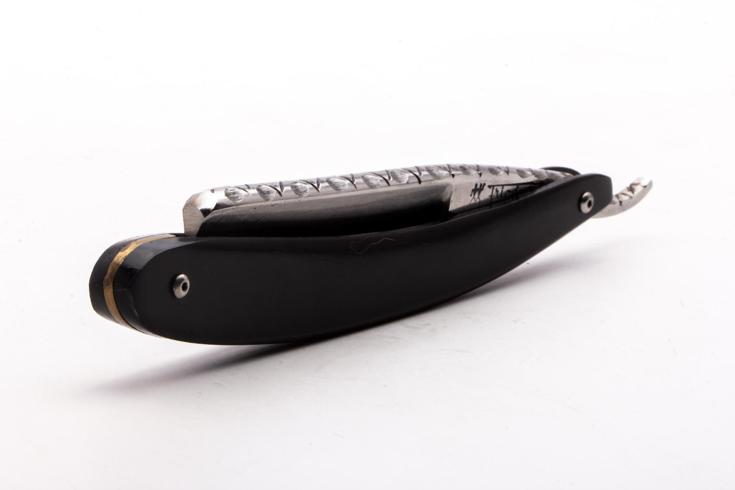 7/8" Vintage Restored J.A Henckles Friodur Inox Stainless Steel Straight Razor with Jimps