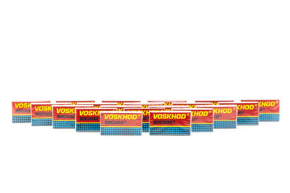 Voskhod Teflon Coated Double Edge (DE) Blades