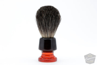 Fuller Vintage Shave Brush Black Badger Revamp