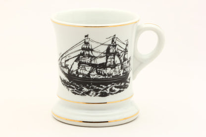 Battleship Mustache Shave Mug